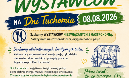 Zdjęcie do Szukamy wystawc&oacute;w na Dni Tuchomia