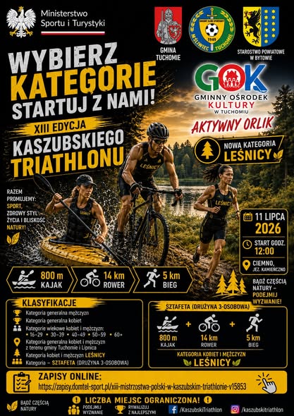 Zdjęcie do Kaszubski Triathlon